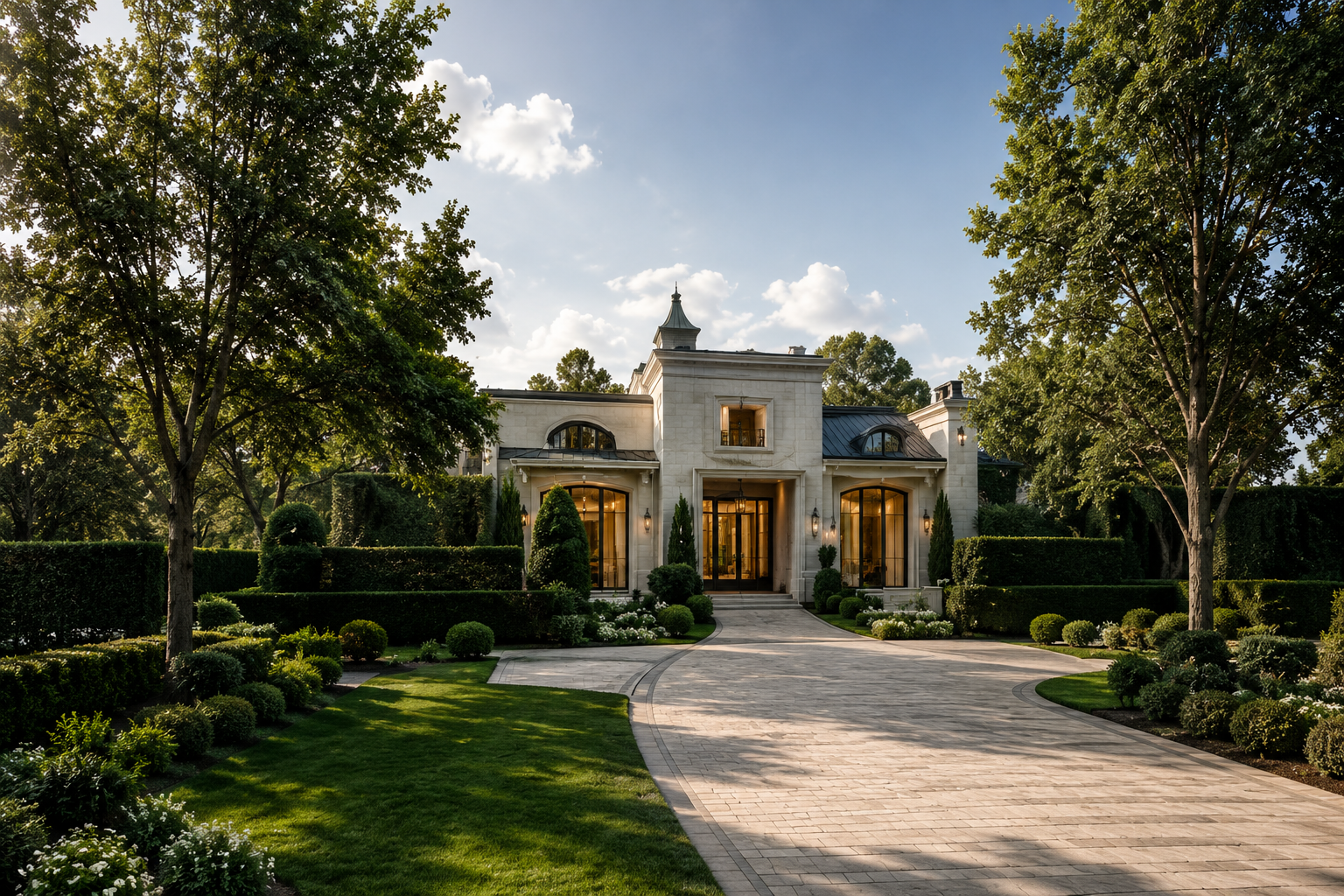 Estate grounds project example